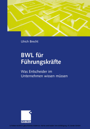 BWL für Führungskräfte