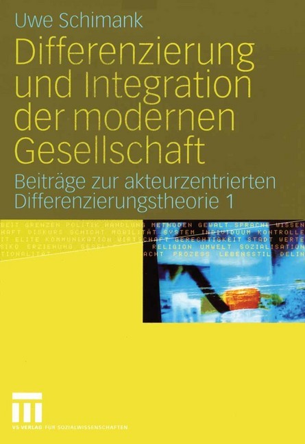 Differenzierung und Integration der modernen Gesellschaft main product photo
