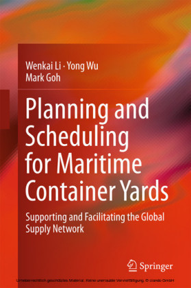 Planning and Scheduling for Maritime Container Yards