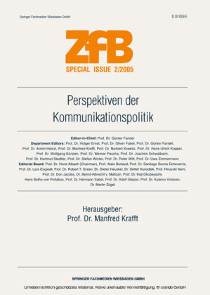 Perspektiven der Kommunikationspolitik