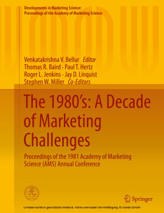 The 1980's: A Decade of Marketing Challenges