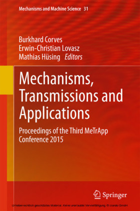 Mechanisms, Transmissions and Applications