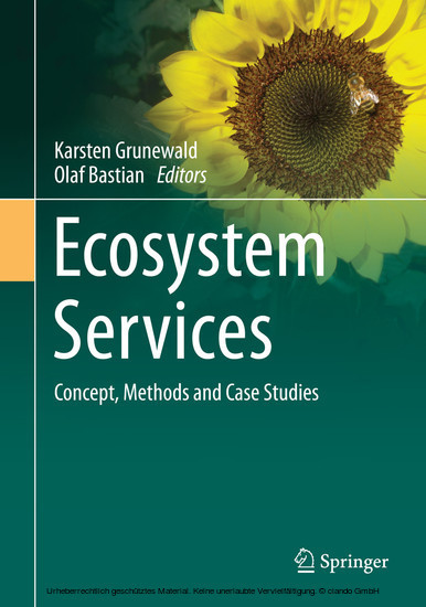 Ecosystem Services - Concept, Methods and Case Studies main product photo