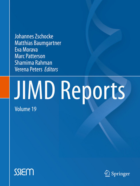 JIMD Reports, Volume 19 main product photo
