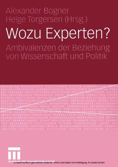 Wozu Experten? main product photo