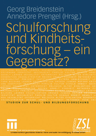 Schulforschung und Kindheitsforschung - ein Gegensatz? main product photo