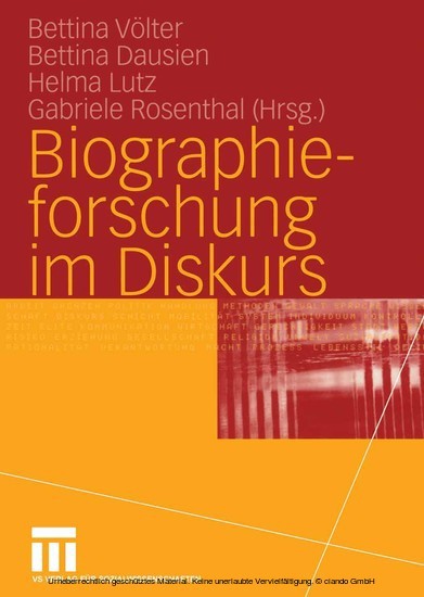 Biographieforschung im Diskurs main product photo