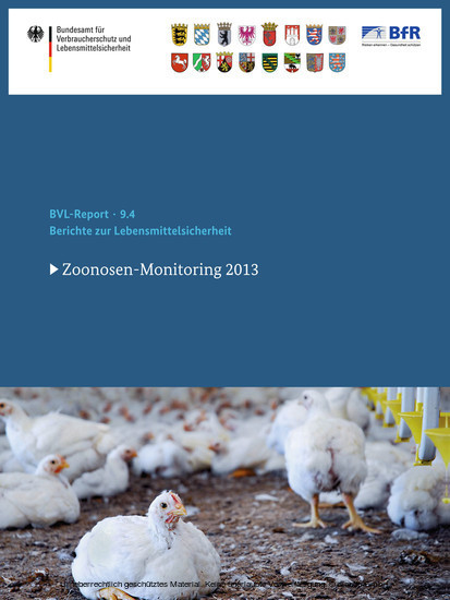 Berichte zur Lebensmittelsicherheit 2013 main product photo