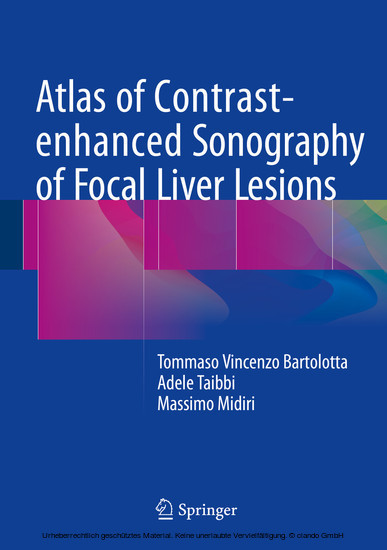 Atlas of Contrast-enhanced Sonography of Focal Liver Lesions main product photo