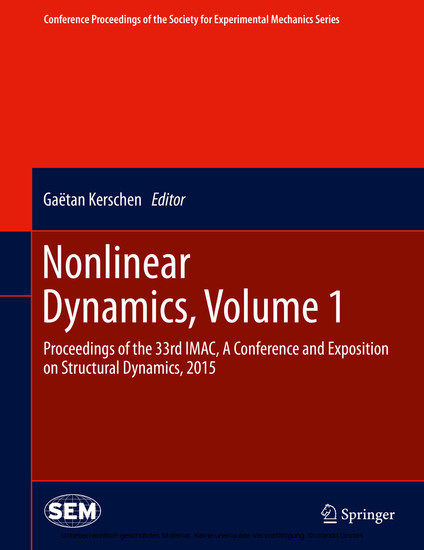 Nonlinear Dynamics, Volume 1 main product photo