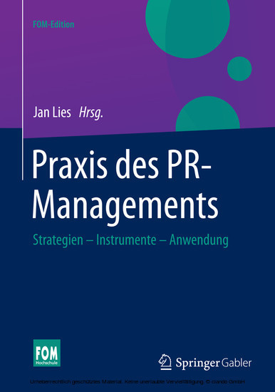 Praxis des PR-Managements main product photo