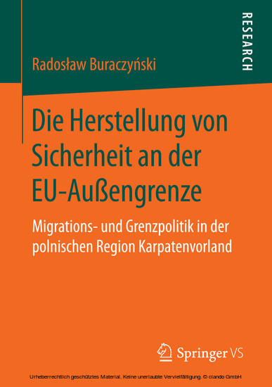 Die Herstellung von Sicherheit an der EU-Außengrenze main product photo