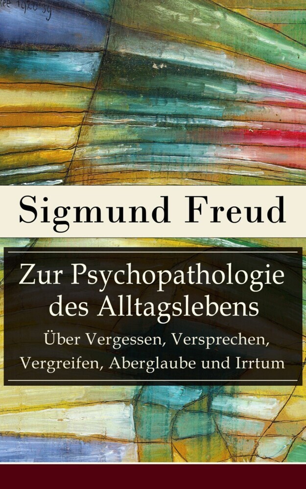 Zur Psychopathologie des Alltagslebens main product photo
