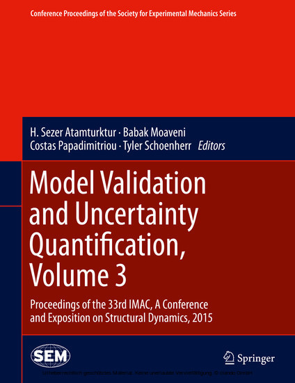 Model Validation and Uncertainty Quantification, Volume 3 main product photo