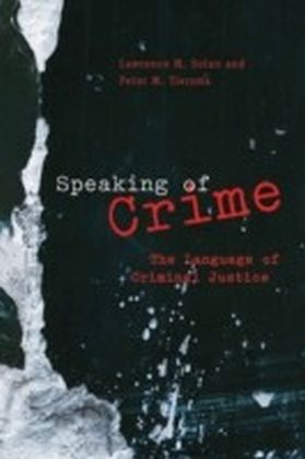 Speaking of Crime