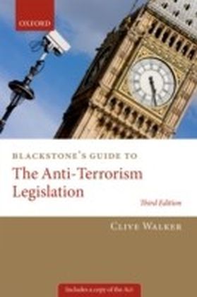 Blackstone's Guide to the Anti-Terrorism Legislation main product photo