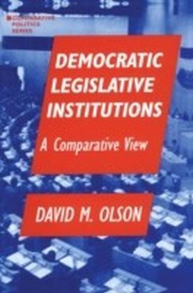Democratic Legislative Institutions: A Comparative View main product photo