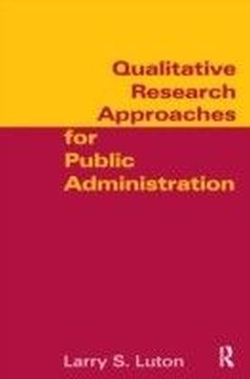Qualitative Research Approaches for Public Administration main product photo