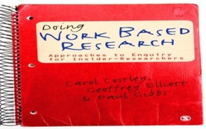 Doing Work Based Research main product photo
