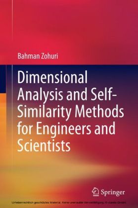 Dimensional Analysis and Self-Similarity Methods for Engineers and Scientists