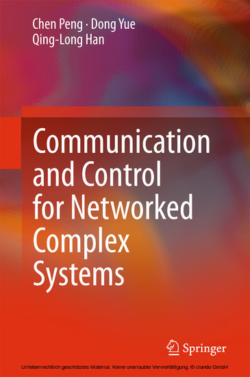Communication and Control for Networked Complex Systems main product photo