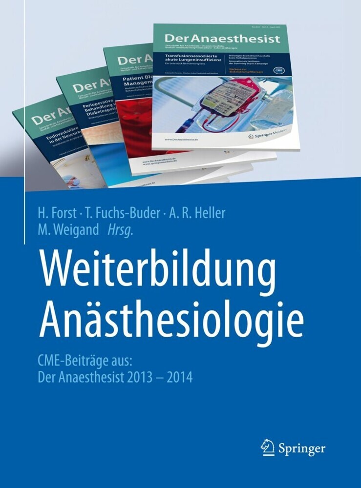 Weiterbildung Anästhesiologie main product photo