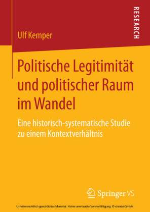 Politische Legitimität und politischer Raum im Wandel