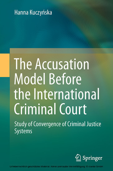 The Accusation Model Before the International Criminal Court main product photo