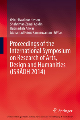 Proceedings of the International Symposium on Research of Arts, Design and Humanities (ISRADH 2014)