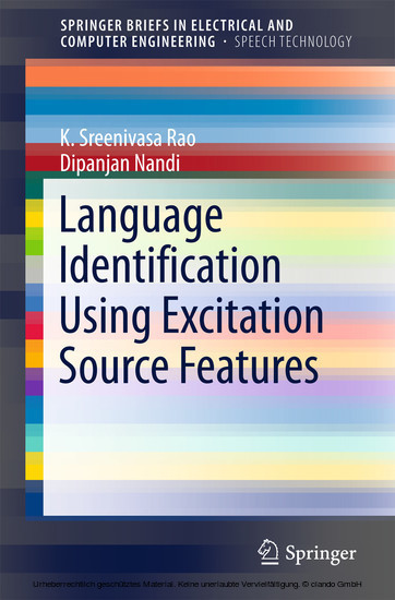 Language Identification Using Excitation Source Features main product photo