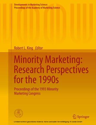Minority Marketing: Research Perspectives for the 1990s
