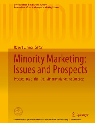 Minority Marketing: Issues and Prospects