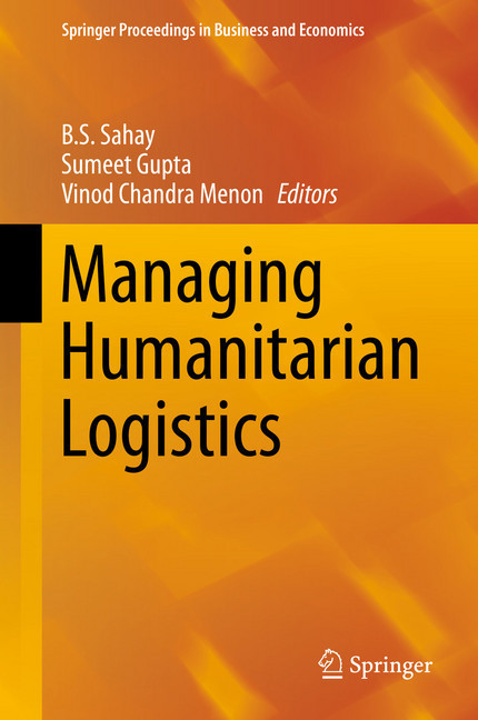 Managing Humanitarian Logistics main product photo