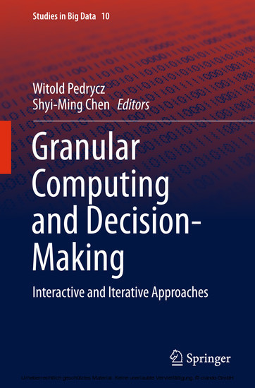 Granular Computing and Decision-Making main product photo