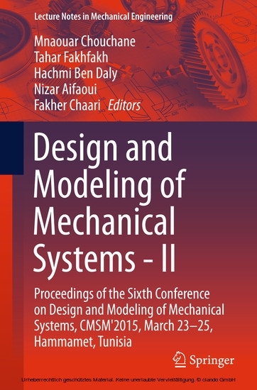 Design and Modeling of Mechanical Systems - II main product photo