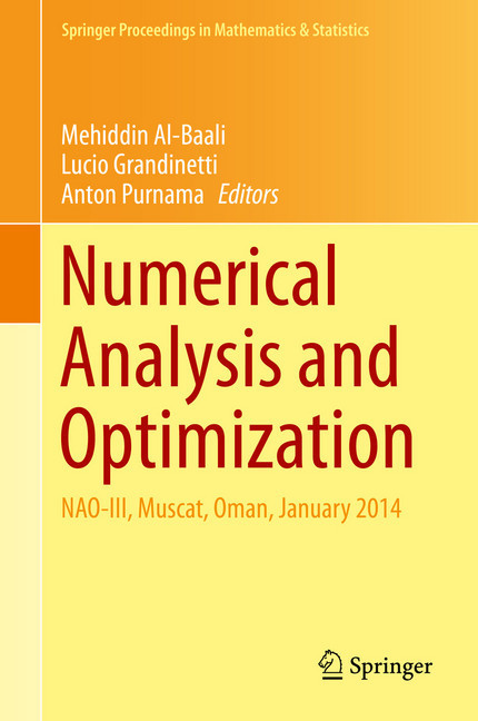 Numerical Analysis and Optimization main product photo