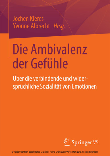 Die Ambivalenz der Gefühle main product photo