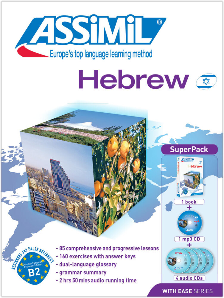ASSiMiL Hebrew - Audio-Plus-Sprachkurs - Niveau A1-B2 main product photo
