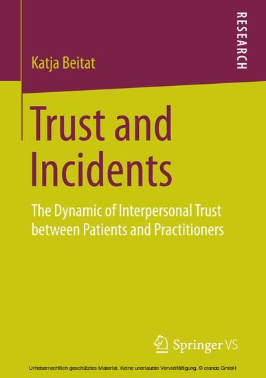 Trust and Incidents main product photo