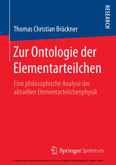 Zur Ontologie der Elementarteilchen main product photo