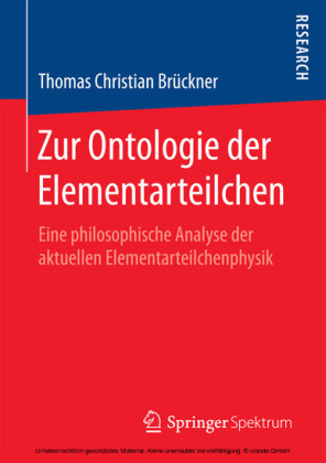 Zur Ontologie der Elementarteilchen