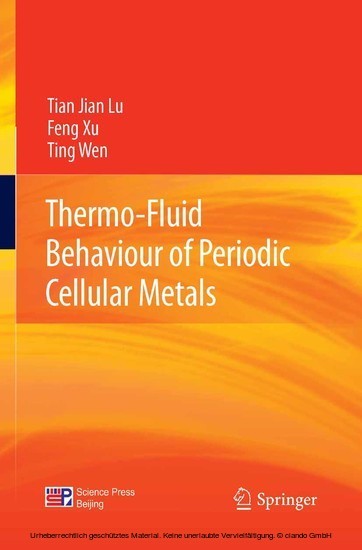 Thermo-Fluid Behaviour of Periodic Cellular Metals main product photo