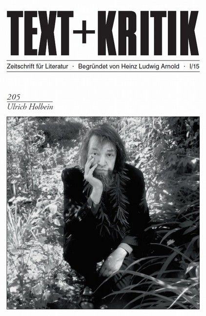 TEXT+KRITIK 205 - Ulrich Holbein main product photo