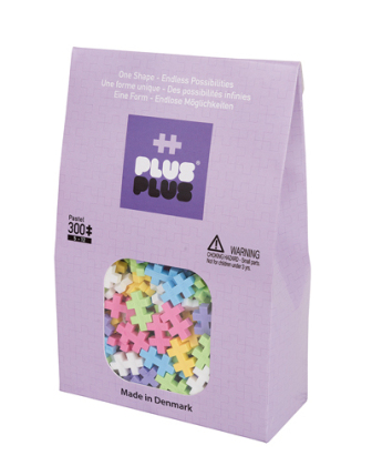 Plus-Plus 300 Kreativ Bausteine Pastell