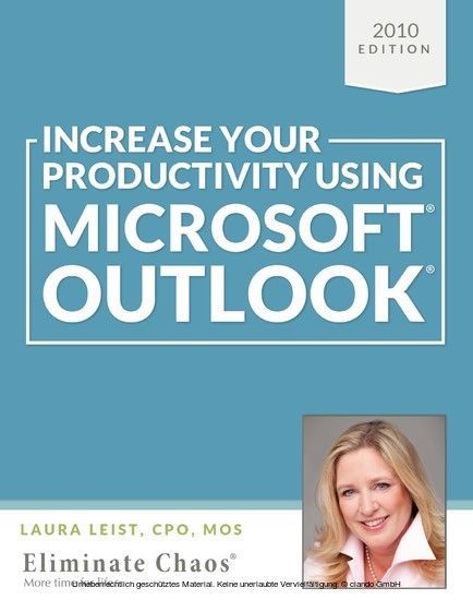 Increase Your Productivity Using Microsoft Outlook 2010 main product photo