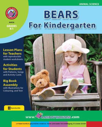 Bears For Kindergarten