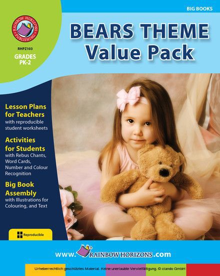 Bears Theme VALUE PACK main product photo