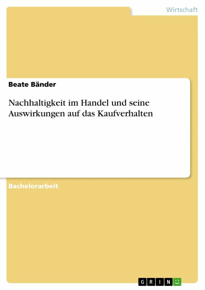 Nachhaltigkeit im Handel und seine Auswirkungen auf das Kaufverhalten main product photo