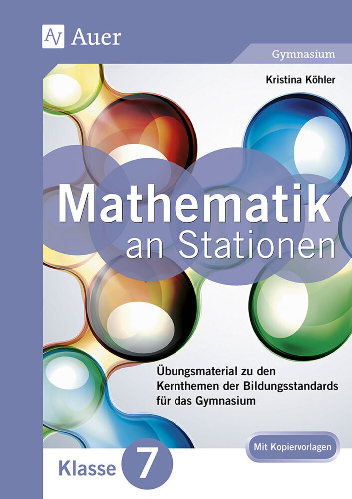 Mathe an Stationen 7 Gymnasium main product photo
