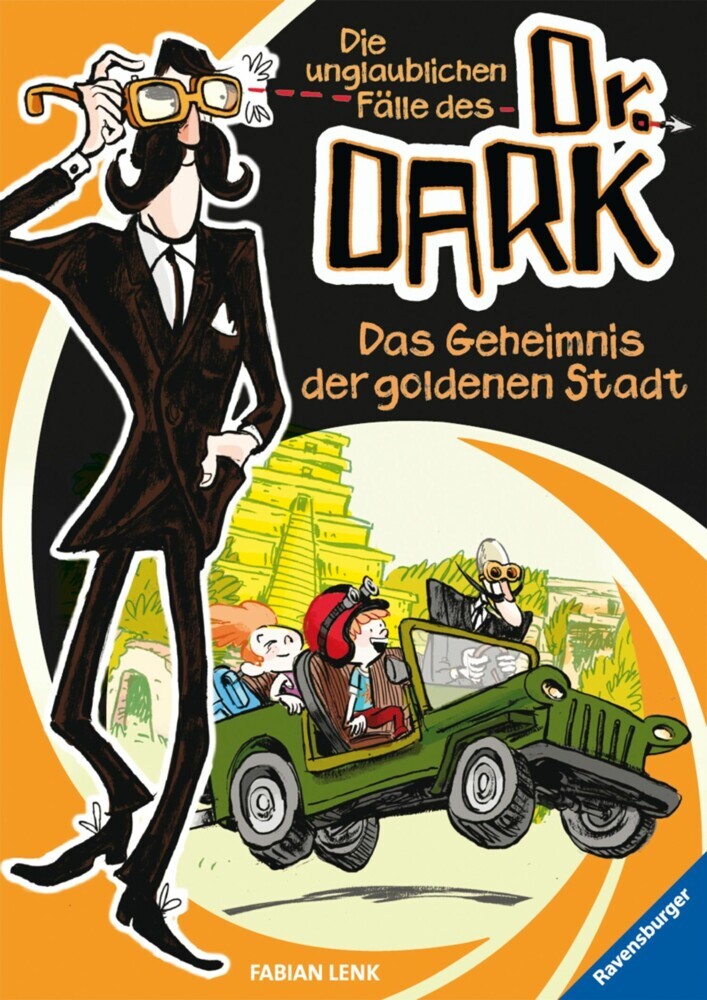 Die unglaublichen Fälle des Dr. Dark, Band 1 - Das Geheimnis der goldenen Stadt main product photo